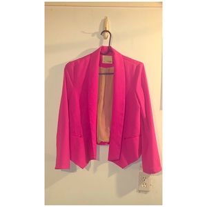 Pink blazer!